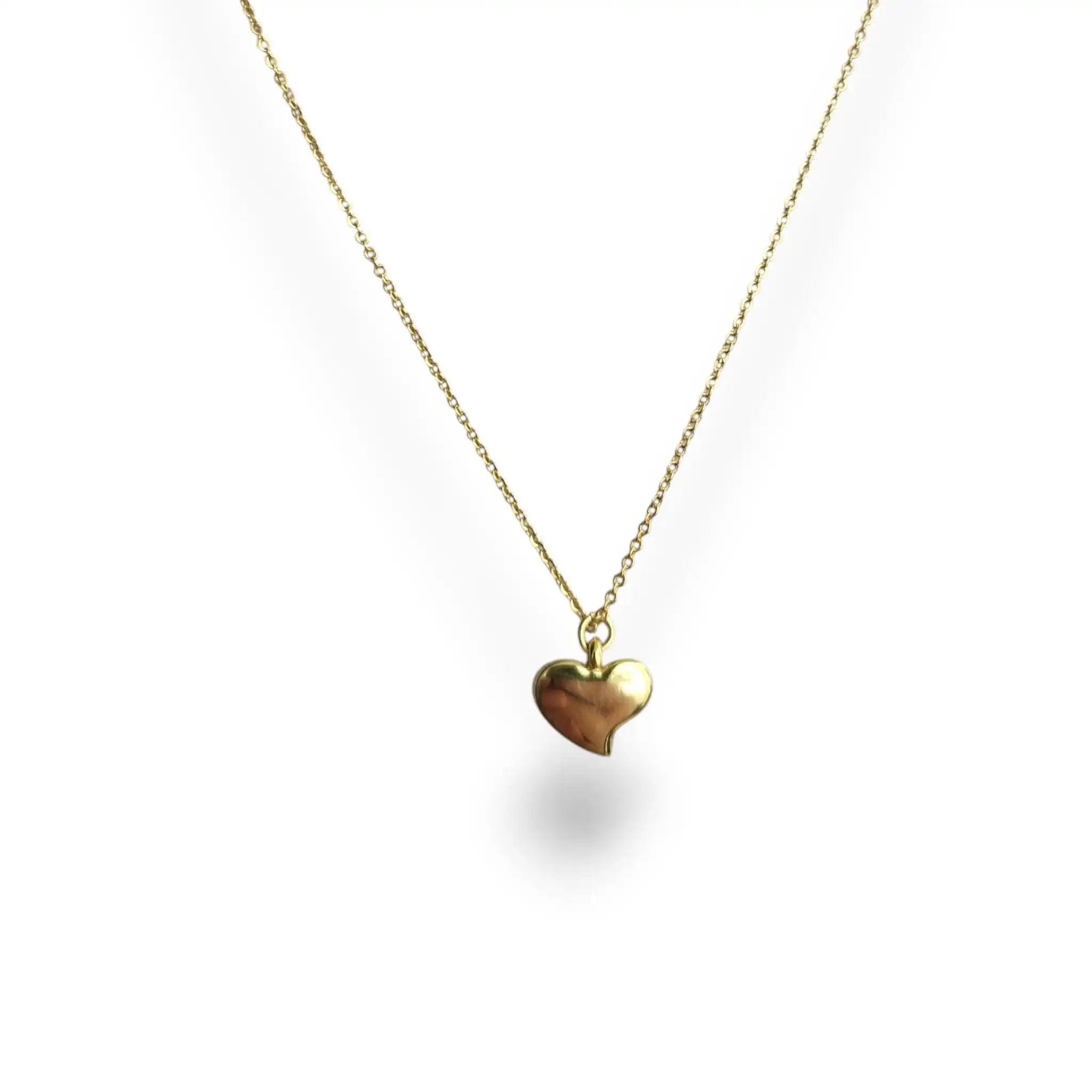 Heart Moonstone Necklace – 925 Gold-Plated Chain 4
