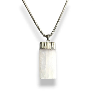 Selenite Necklace