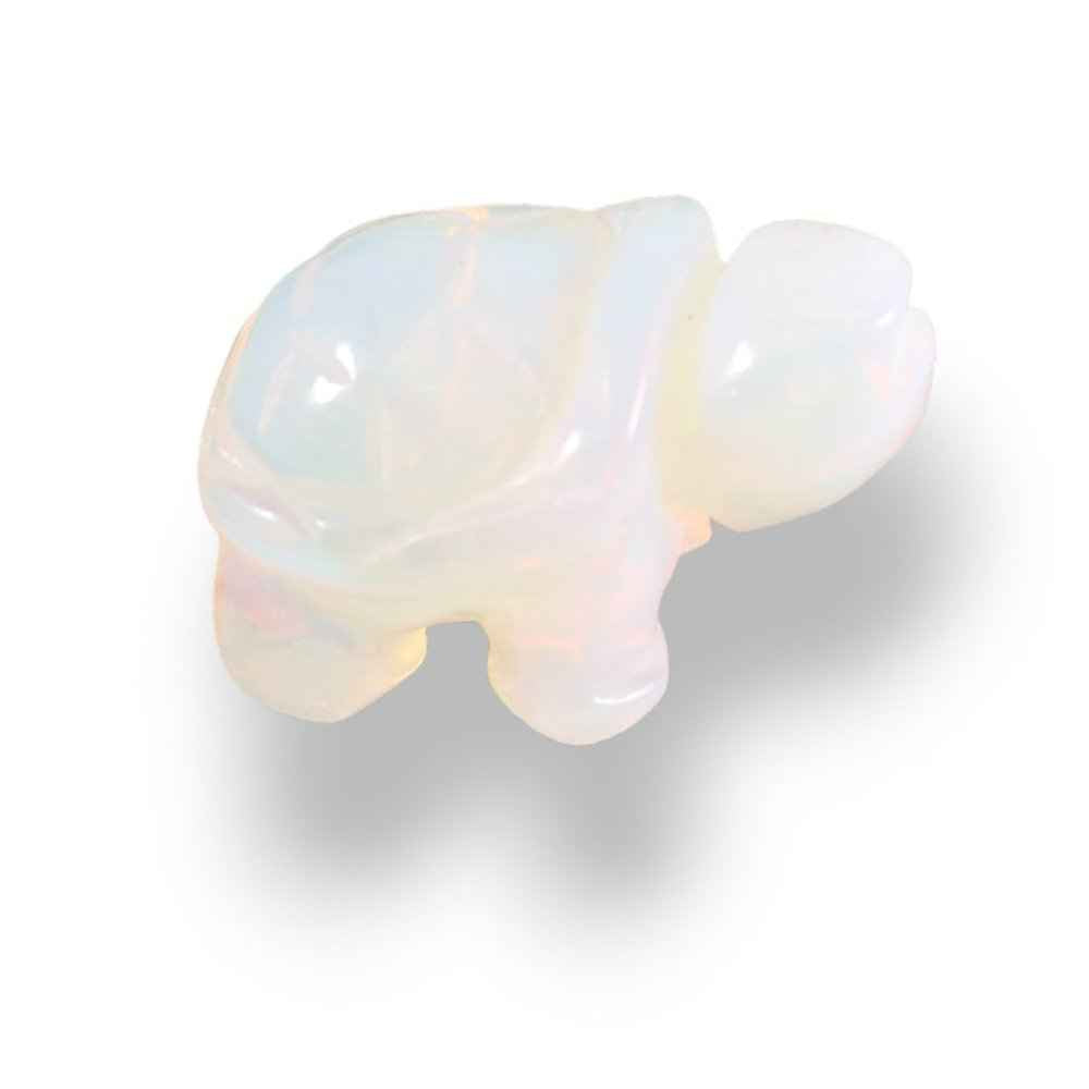 Handmade carved Crystal Turtle