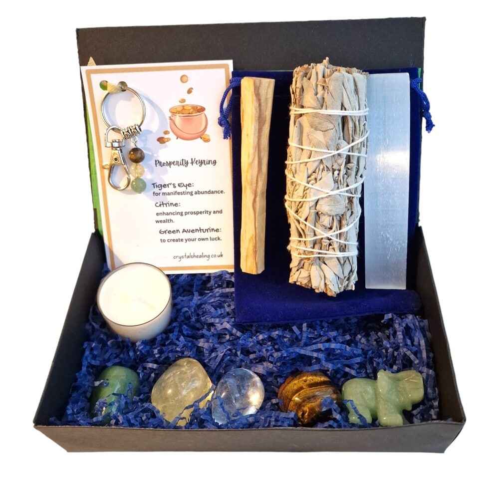 Wealth and Abundance Kit – Crystal Healing Set for Prosperity and Success