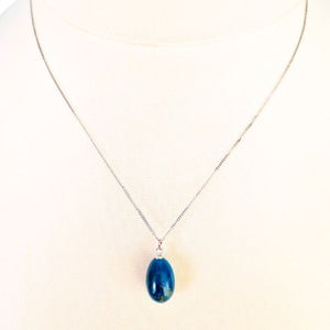 Apatite Silver Necklace
