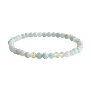Aquamarine and Citrine Bracelet – Courage & Confidence