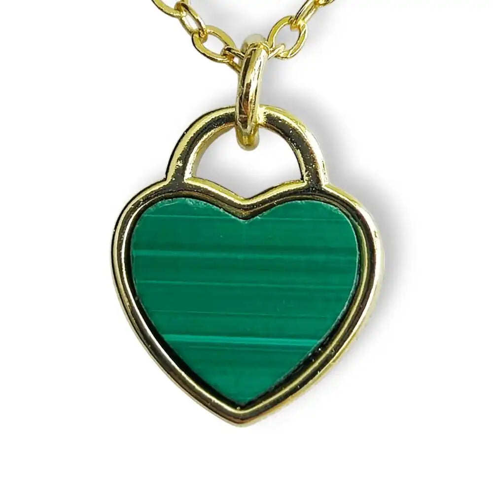 Malachite Necklace – Front