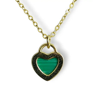 Malachite Necklace – Back