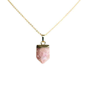 Arrow Necklace – Meaningful Crystal Pendant for Balance & Style