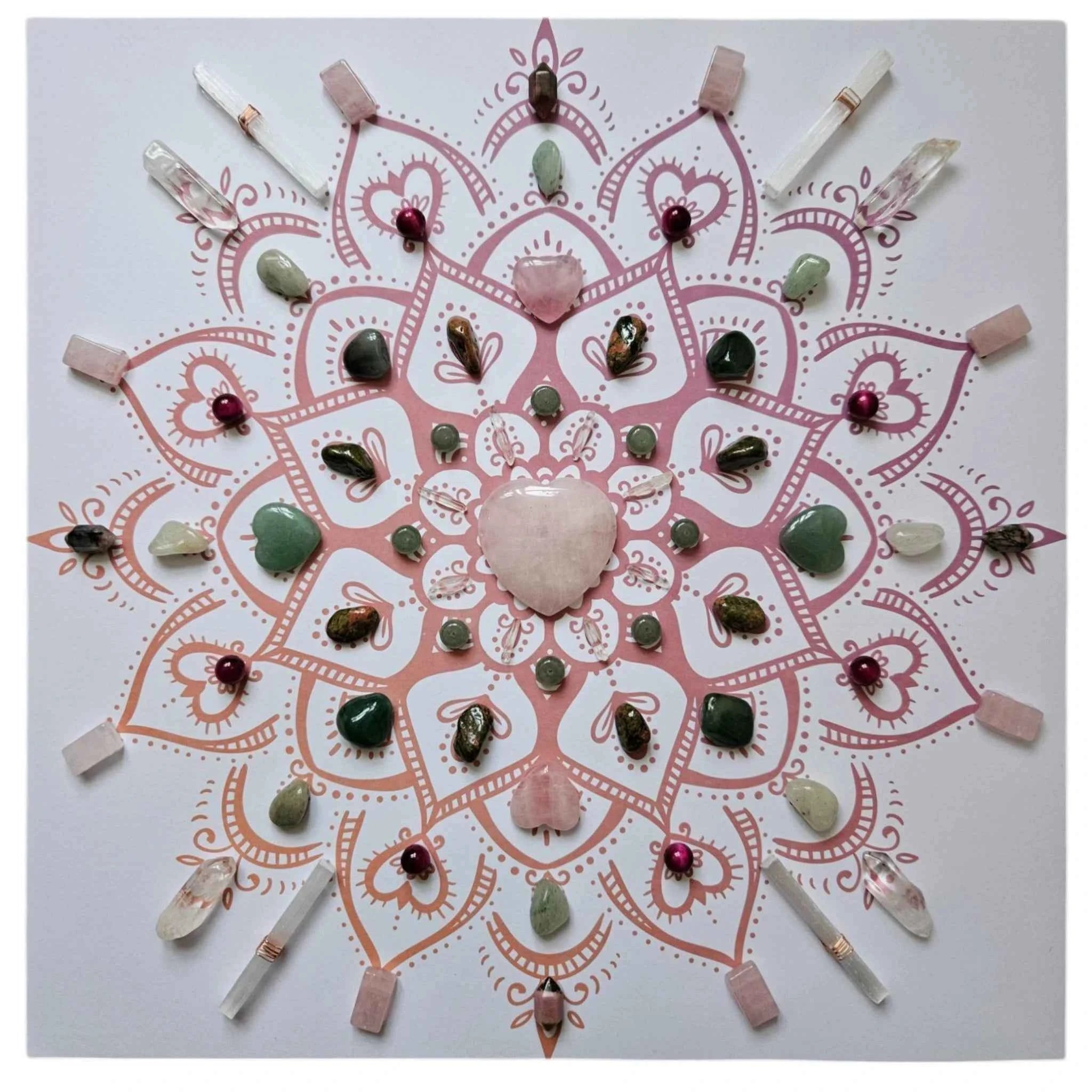 Love Crystal Grid Frame 31.5