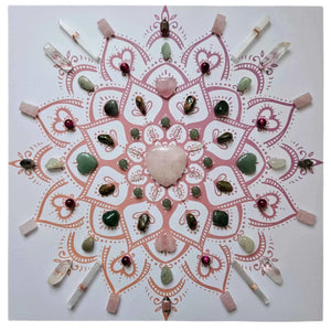 Love Crystal Grid Frame 31.5