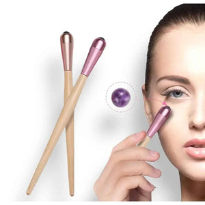 Sacred Imperfections Amethyst Eye Massage Stick(how to use)