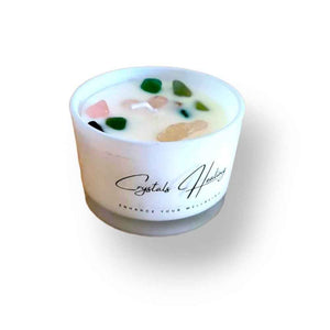 Harmony Candle with Crystals