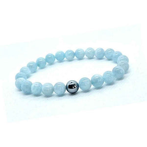 Handcrafted Aquamarine Bracelet – Tranquility & Style