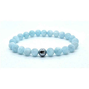 Handcrafted Aquamarine Bracelet – Tranquility & Style