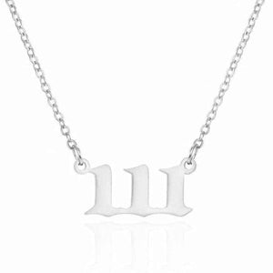 Angel Number Necklace 111