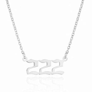 Angel Number Necklace 222