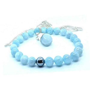 Aquamarine Jewelry Set – Peace, Courage & Timeless Elegance