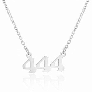 Angel Number Necklace 444