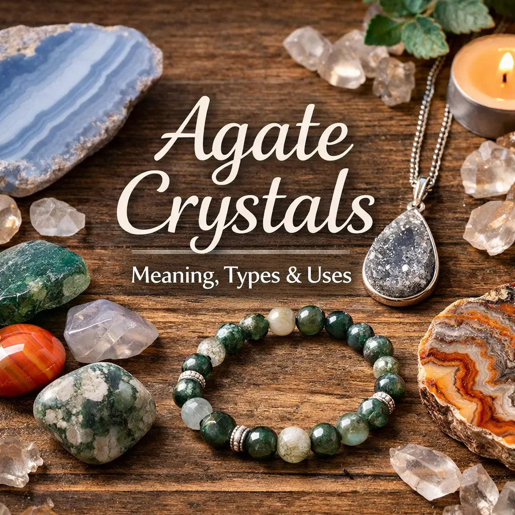 Agate Crystals, Meaning, Types and Modern Uses