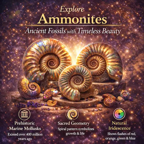 Explore Ammonites: Ancient Fossils with Timeless Beauty