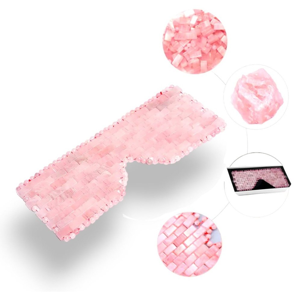 Rose Quartz Eye Mask Guide | Cooling Crystal Self Care at Home