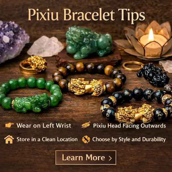 Pixiu Bracelet Tips: 6 Essential Tips for Wealth and Protection