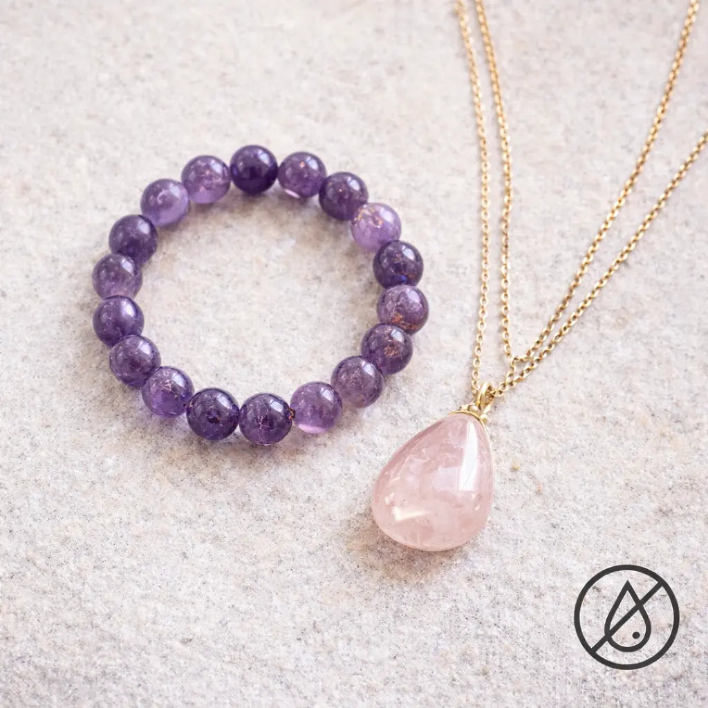 How to Cleanse Crystal Jewellery Safely (Bracelets & Necklaces)