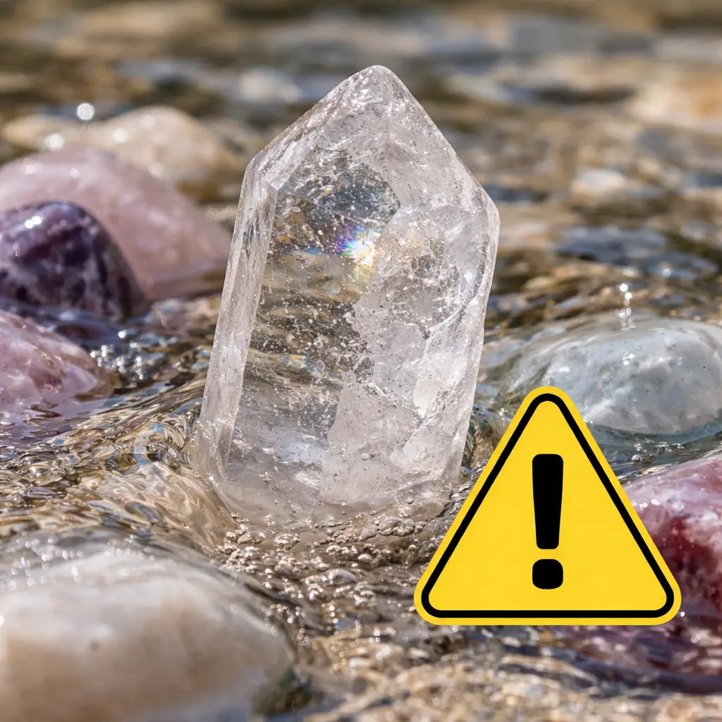 Water-Safe Crystals: What Can Go in Water (and What to Avoid)