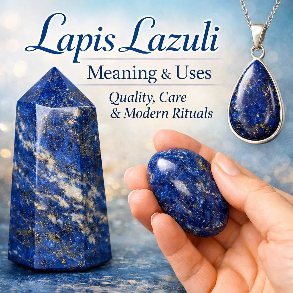 Lapis Lazuli Meaning and Uses, Modern Guide to Colour, Quality and Rituals