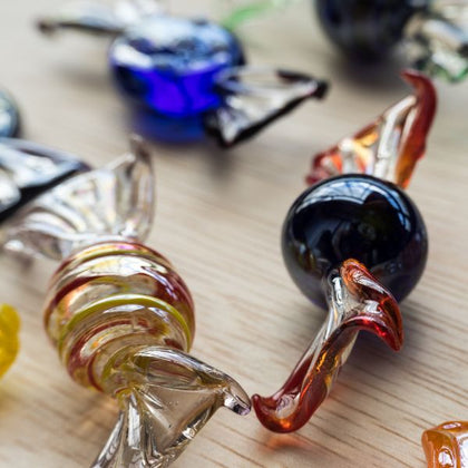 Carved crystals