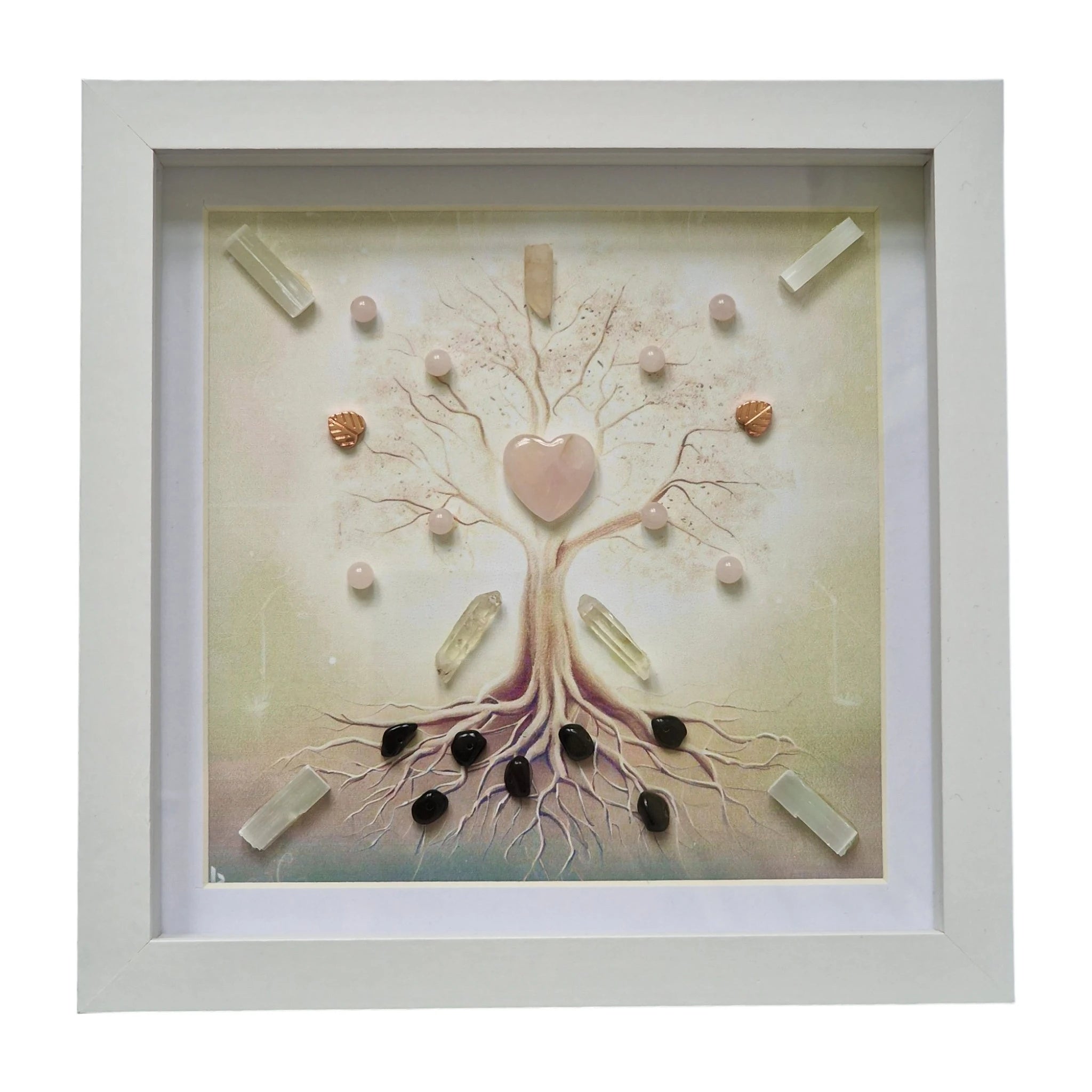 Tree of Life Framed Crystal Grid