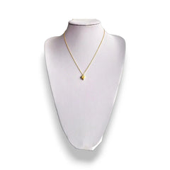 Heart Moonstone Necklace – 925 Gold-Plated Chain 1