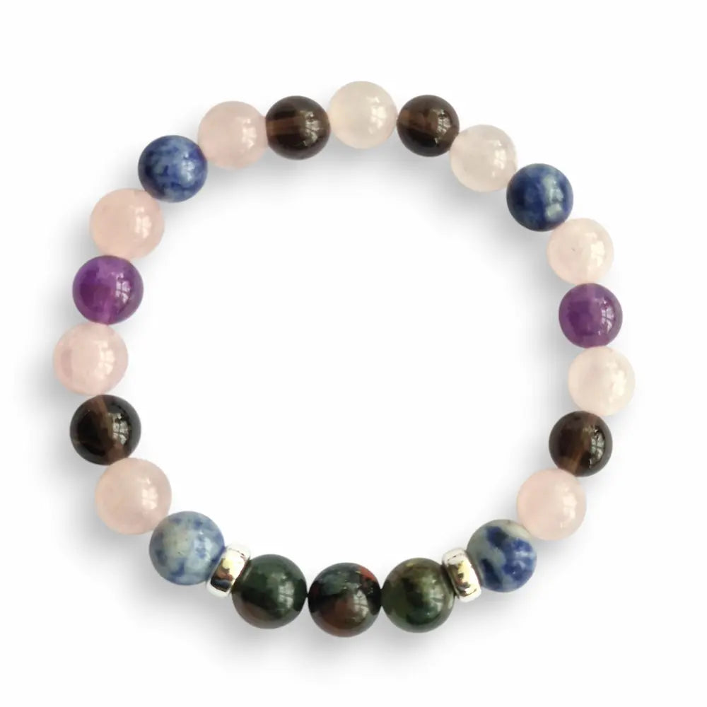 Calm and Clarity Ritual Bracelet – Anxiety Support - bloodstone