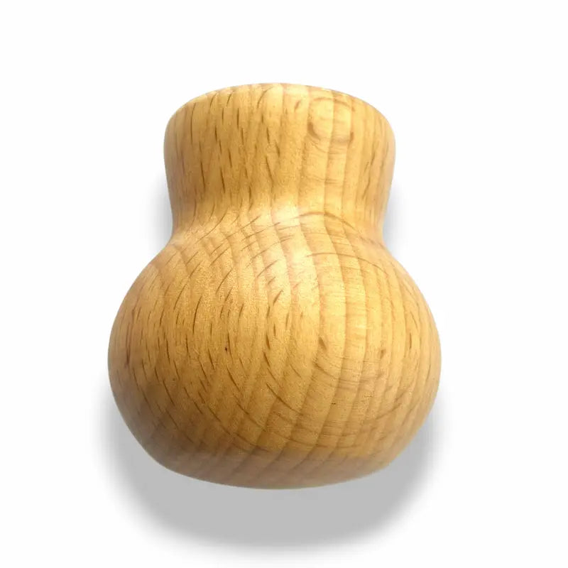 Jade Roller with Wooden Grip
