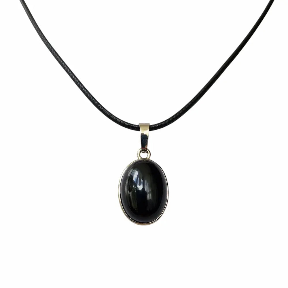 Black Obsidian Necklace 