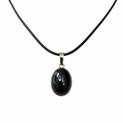 Black Obsidian Necklace 
