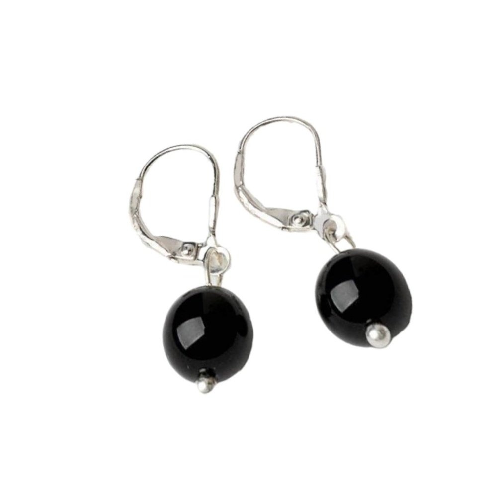 Onyx earrings