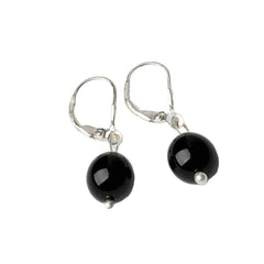 Onyx earrings