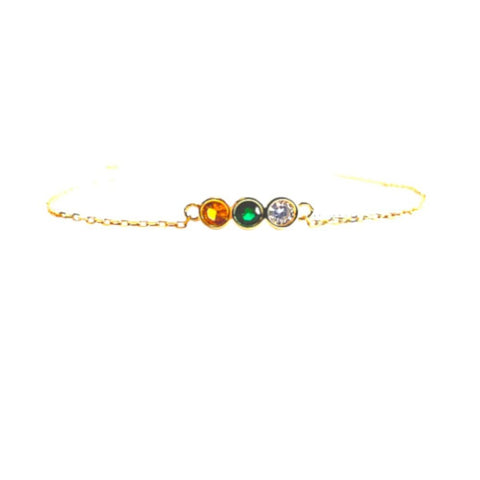 May Birthstone Bracelet