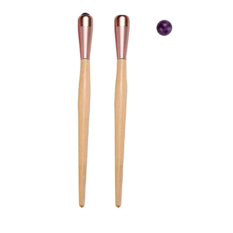 Sacred Imperfections Amethyst Eye Massage Stick