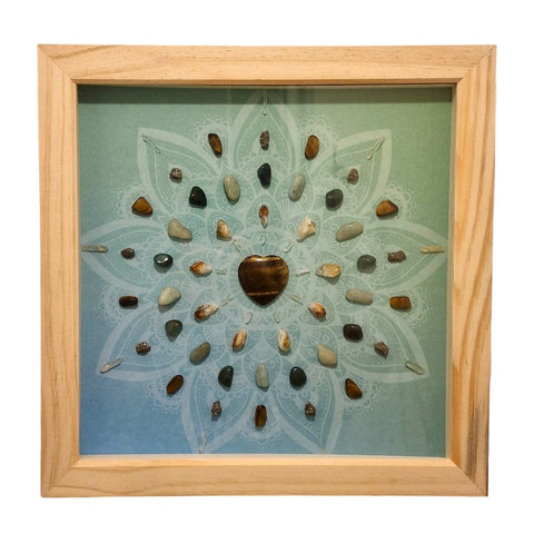 Wealth, Prosperity and Abundance Framed Grid