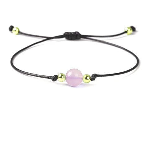 Rose Quartz Birthstone Bracelet