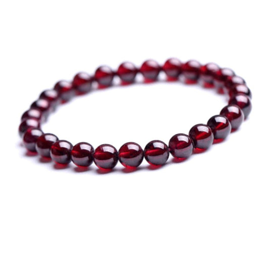 Elegant Red Garnet Bracelet