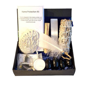 Ultimate Home Protection & Energy Cleansing Kit – Crystals, Sage, and Tools for Positive Energy