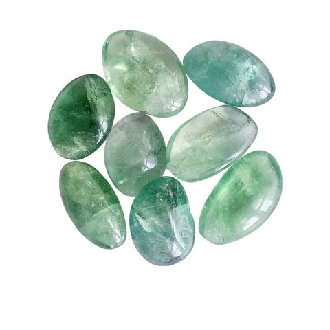 Green Fluorite Polished Tumblestone