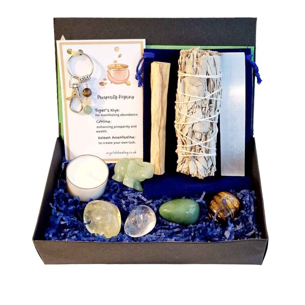 Wealth and Abundance Kit – Crystal Healing Set for Prosperity and Success
