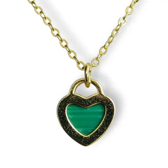 Malachite Necklace – Back