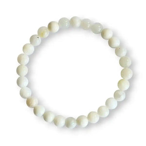 Moonstone Bracelet – 6mm Beads 