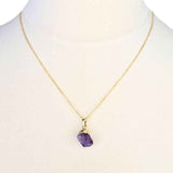 Raw Amethyst Necklace