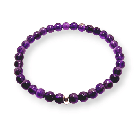 Amethyst Bracelet 5mm