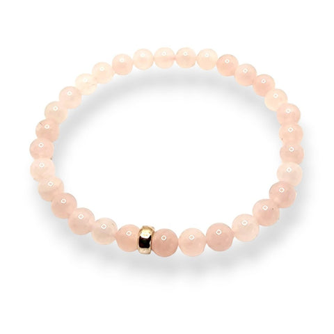 Rose Quartz Bracelet: Love & Grace