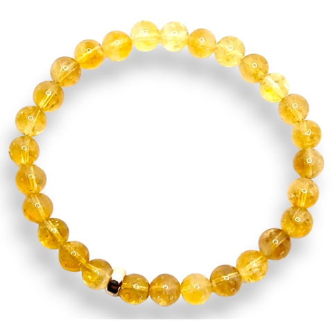 Citrine Bracelet 6 mm