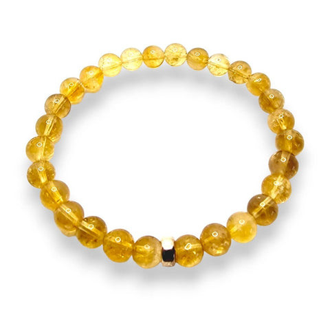 Citrine Bracelet 6 mm